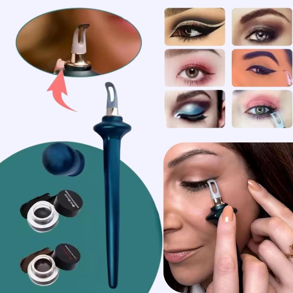Flawless Eyeliner Tool (incl. zwarte creme)
