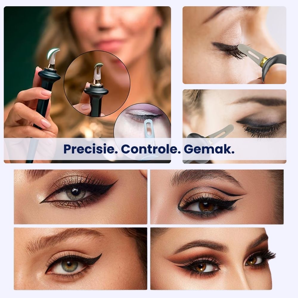 Flawless Eyeliner Tool (incl. zwarte creme)